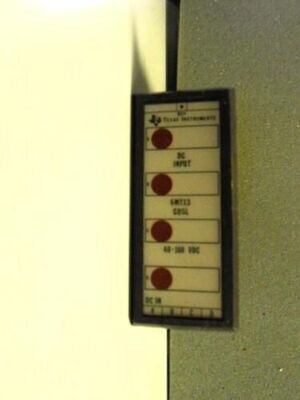 TEXAS INSTRUMENTS 6MT13 G05L DC INPUT USED TEXAS INSTRUMENTS 6MT13 G05L DC INPUT USED