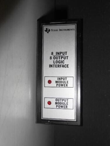 TEXAS INSTRUMENTS 6MT33 INPUT/OUTPUT MODULE POWER USED