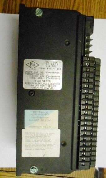 GE FANUC IC660TBD025A TERM. ASSEMBLY 5-24DC 32 SINK USED