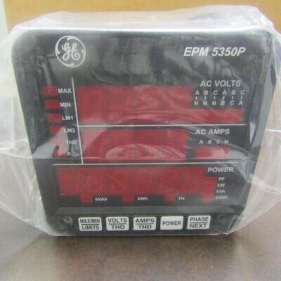 GE EPM 5350P / DMMS350-3E MULTI FUNCTION POWER MONITOR GE EPM 5350P / DMMS350-3E MULTI FUNCTION POWER MONITOR