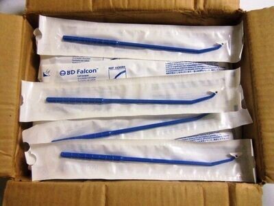 BOX OF 100 BD Falcon Cell Scrapers, Sterile, Biosciences 353086 BOX OF 100 BD Falcon Cell Scrapers, Sterile, Biosciences 353086