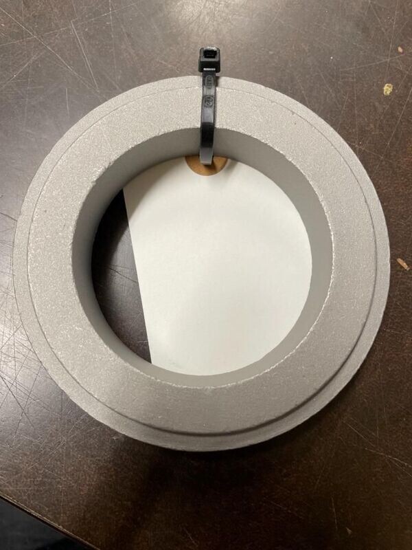 FISHER / EMERSON SEAT RING 29A3666X0AA, MAT. CF8M, HEAT E7DD