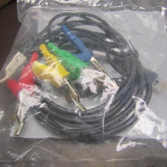 JDSU / VIAVI 21149996-002 HST3000 CABLE ASSY RJ45 TO 5 CLIP LEAD BON