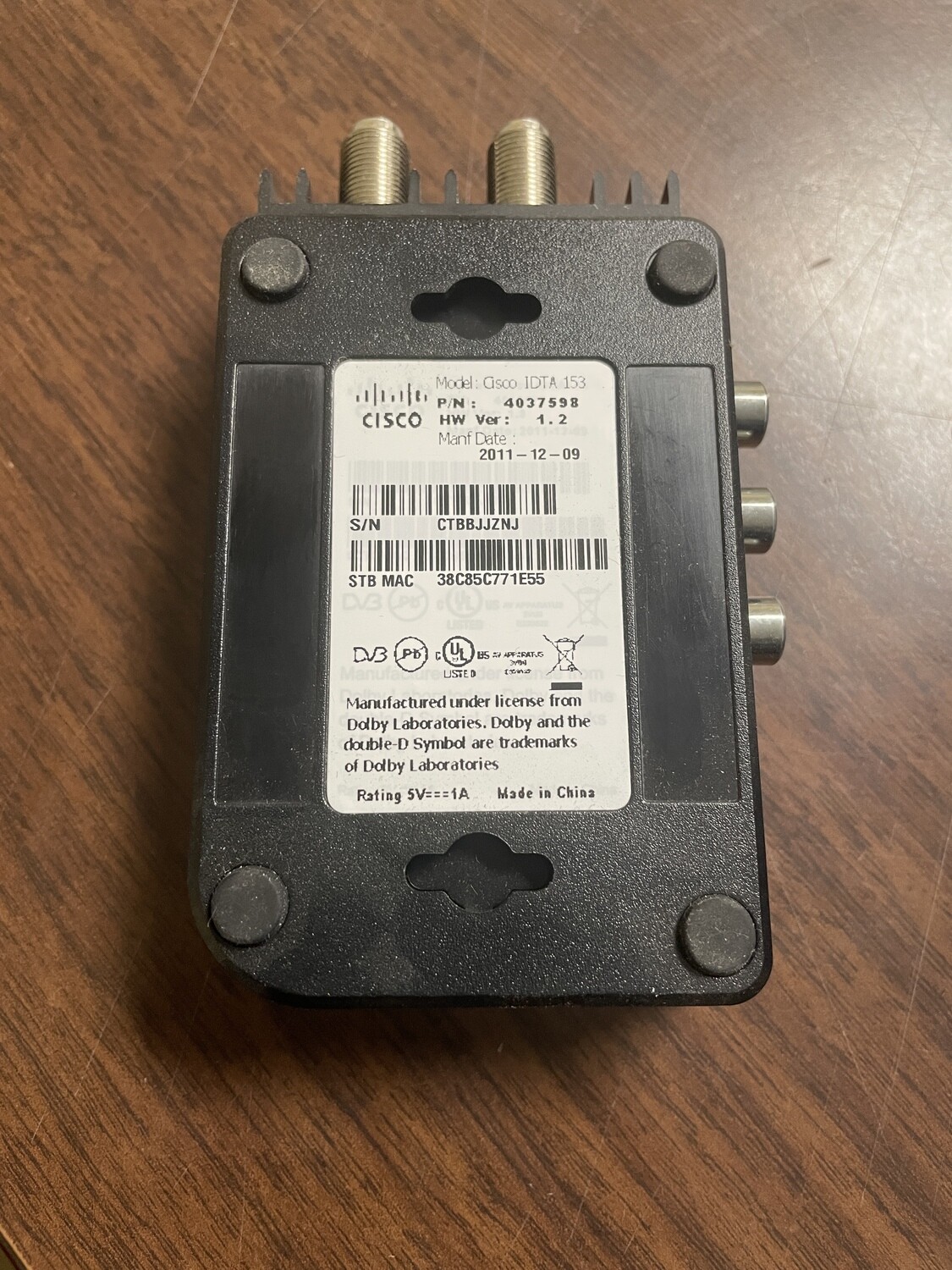 CISCO IDTA 153 4037598 ADAPTER