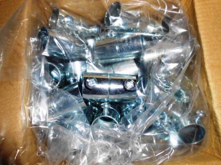 LOT OF 50 THOMAS & BETTS / STEEL CITY TK122A 3/4" EMT SET CREW COUPLING