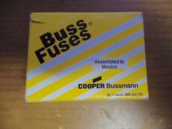 LOT OF 10 BUSSMAN BUSS FUSES FNQ-4/10 TRON FUSE
