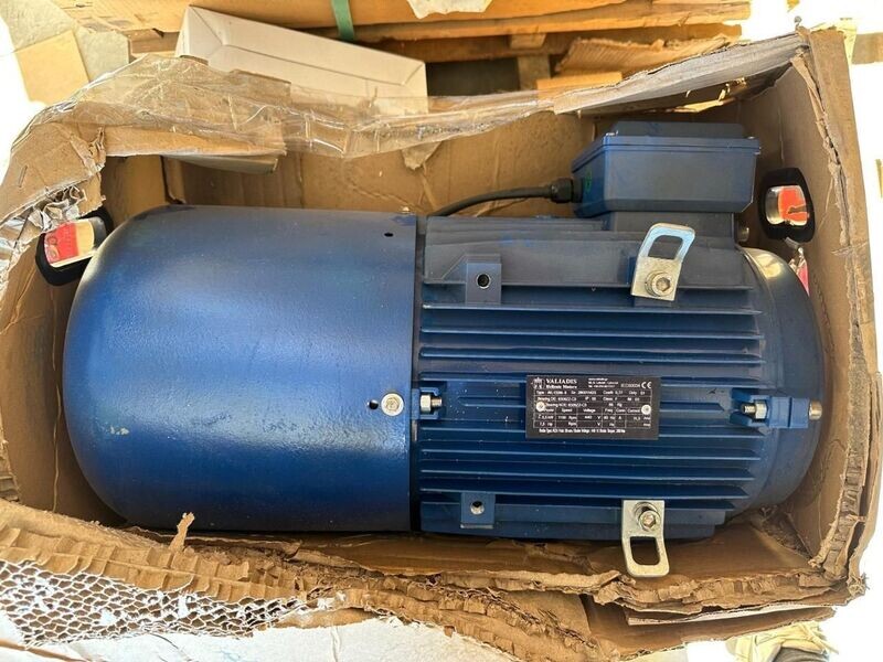 VALIADIS HELLENIC MOTORS IEC60034 TYPE AK-132M-6 7.5HP 440V 60HZ