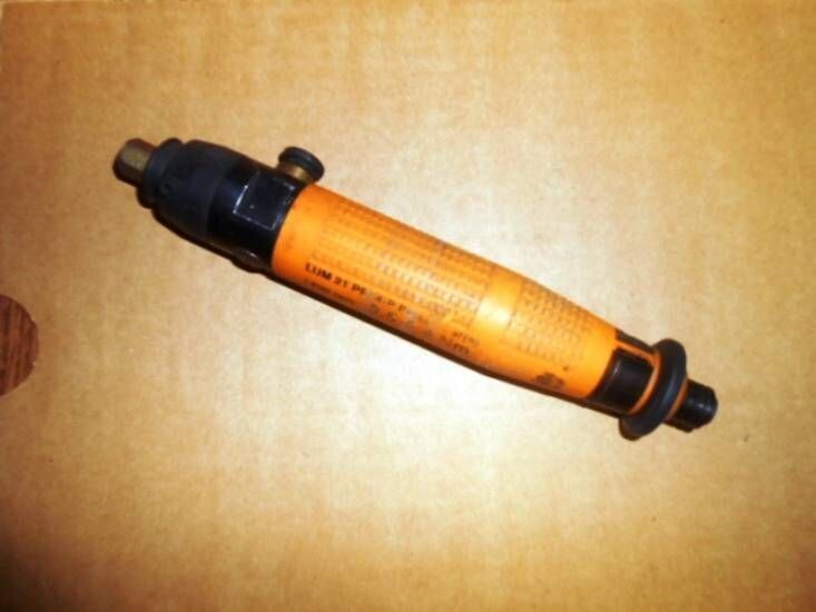ATLAS COPCO LUM21 PR14-P STRAIGHT AIR POWERED SCREW DRIVER USED