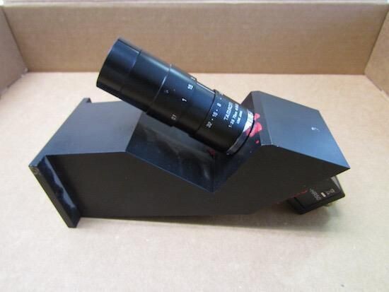 SONY XC-HR50 CCD CAMERA W/TAMRON 1 3 9 75MM X 2 TV EXTENDER LENS W/MOUNTING BASE