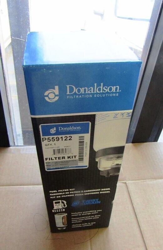 Donaldson P559122 Diesl Fuel Filter kit new
