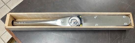 WILLIAMS STD-2-250F DIAL TORQUE WRENCH 1/2" DRIVE 250 FT / LB CODE 51606 / 6743