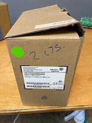 JOHNSON CONTROLS VSA124D3FBA20C VSA VARIABLE FREQUENCY DRIVE 240V 4.3A 0.75KW