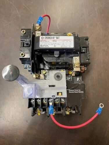 GE CR306CX#0**BAT MOTOR STARTER NEMA SIZE 1 W/ CR324CXFS