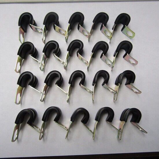 LOT OF 20 UMPCO S464G6 SINGLE LOOP 3/8" CUSHION CLAMP