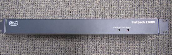 ELTEK FLATPACK EMCS 506797 10-PORT ASSEMBLY FITS IN IU 19" RACK