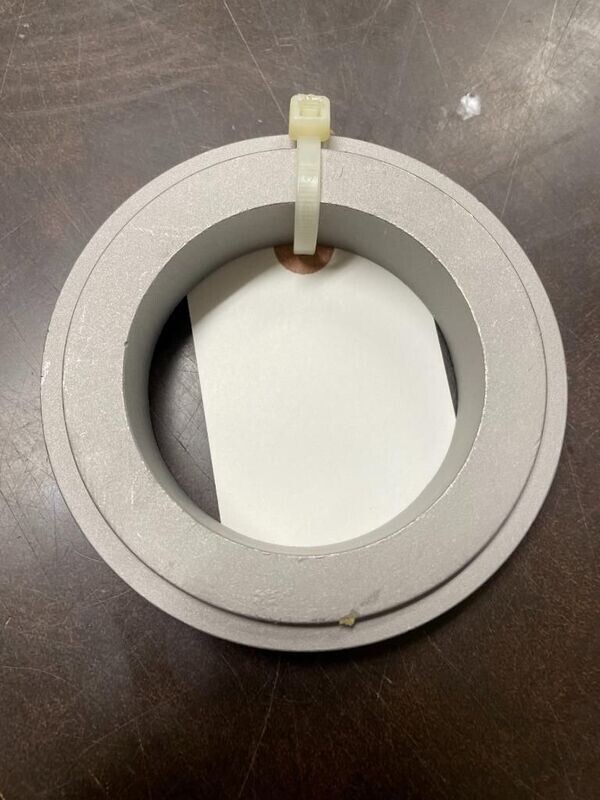 FISHER / EMERSON SEAT RING 29A3666X0BA, MAT. R30006 COBALT ALLOY, HEAT C8K0