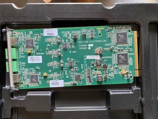 CRESTRON DMC-HDO P/N: 6507169 2-CHANNEL HDMI OUTPUT CARD FOR DM SWITCHER