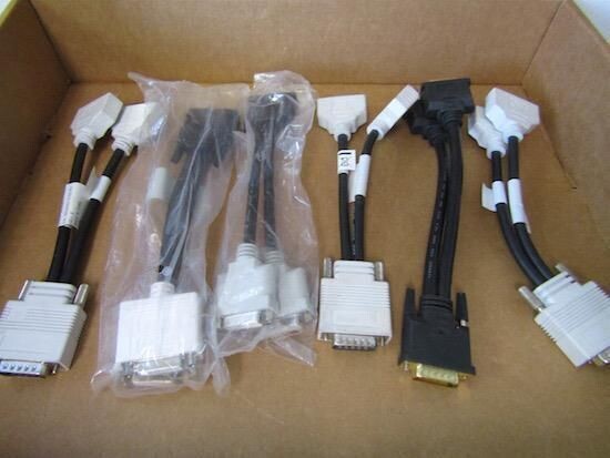 LOT OF 6 COMPUPACK 6502A002-10-002-RS1 CABLE CONNECTOR