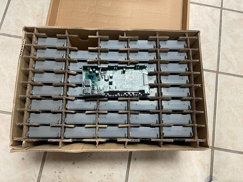 LOT OF 40 FSP/ WHIRPOOL W10254542 REV B DISHWASHER CONTROLLER BOARD