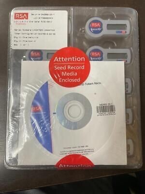 LOT OF 10 RSA SECURID TOKENS