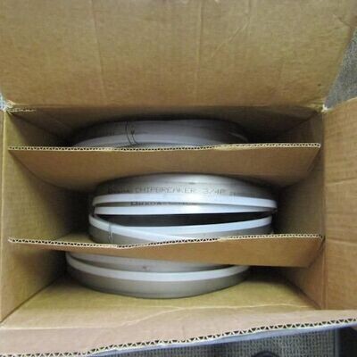 LOT OF 5 AMADA CHIPBREAKER BAND SAW 3/4P 26000221, 10'2"L, 1"W, 3.4 TEETH