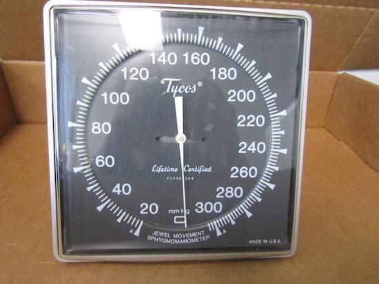 TYCOS JEWEL MOVEMENT SPHYGMOMANOMETER, NO PUMP