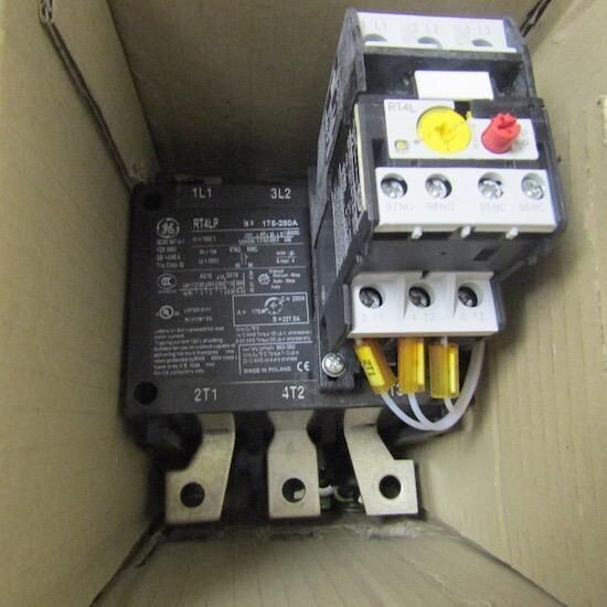 GE RT4LP GED OVERLOAD RELAY IEC O/L RLY CLS 30
