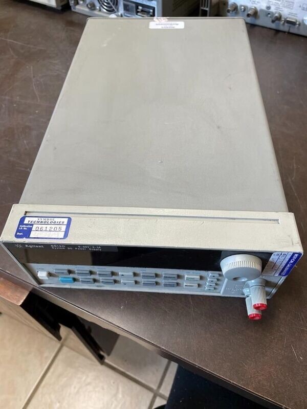 AGILENT 6613C SYSTEM DC POWER SUPPLY 0-50V / 0-1A