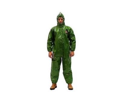 KAPPLER ZYTRON Z400 COVERALL WITH HOOD & ELASTIC WRISTS AND ANKLES SIZE L-XL