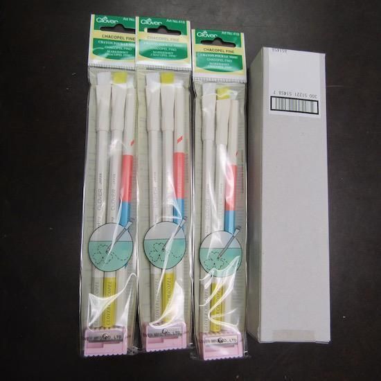 PACK OF 9 (3 PACKS OF 3 EACH) CLOVER CHACOPEL FINE ART NO. 418