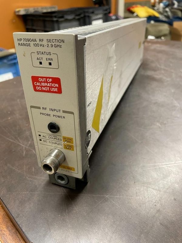 HP 70904A RF SECTION RANGE 100 HZ - 2.9 GHZ