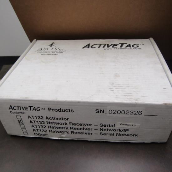 AXCESS ACTIVETAG AT132 NETWORK RECEIVER SERIAL VERSION 1.7