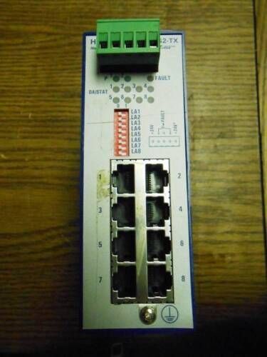 HIRSCHMANN RS2-TX PORT RAIL MOUNT ETHERNET USED