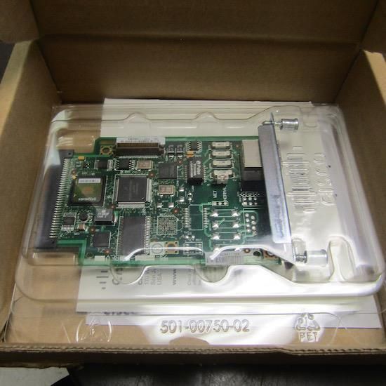 CISCO VWIC2-1MFT-T1/E1 MULTIFLEX TRUNK VOICE WAN INTERFACE CARD