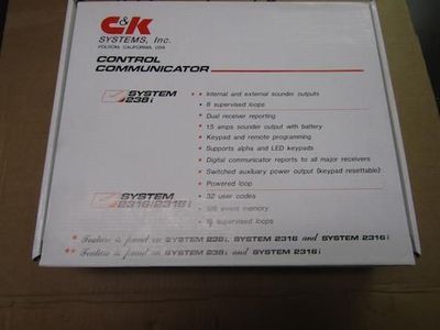 C&K SYSTEMS CONTROL COMMUNICATOR SECURITY ALARM SYSTEM 2316