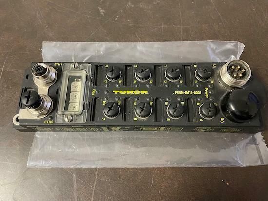 TURCK FGEN-IM16-5001 I/O ETHERNET MODULE