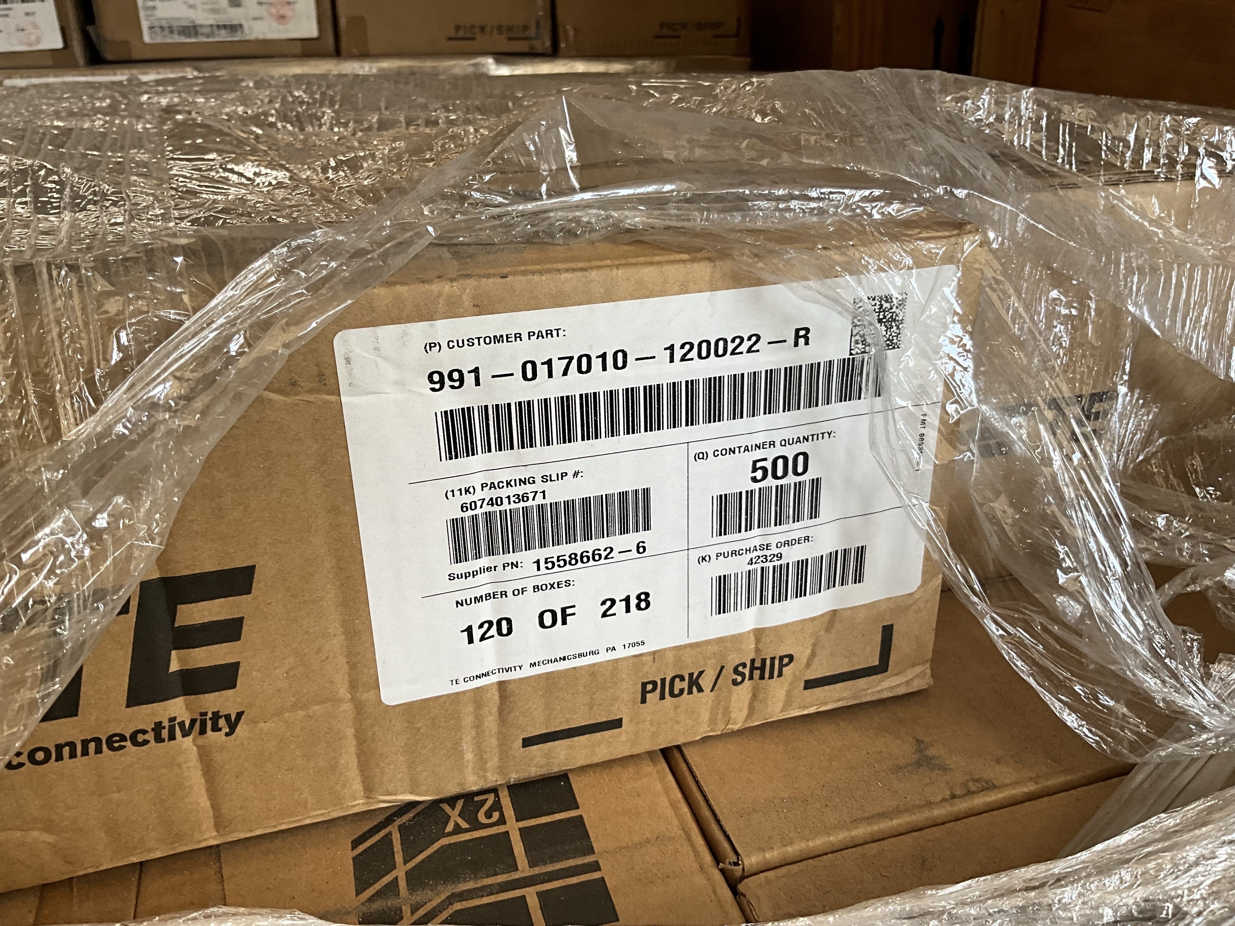 Lot of 286156 TE Connectivity Electronic Components  (See List in Description)