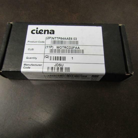 CIENA NTTP84AAE6 03 9.95-11.09 GB/S MULTI-RATE XFP, 1550 NM, 40 KM