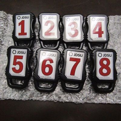 QTY 8 JDSU 2116343 SMARTCLASS HOME COAXIAL CABLE IDENTIFIER #1 TO #8 QTY 8 JDSU 2116343 SMARTCLASS HOME COAXIAL CABLE IDENTIFIER #1 TO #8