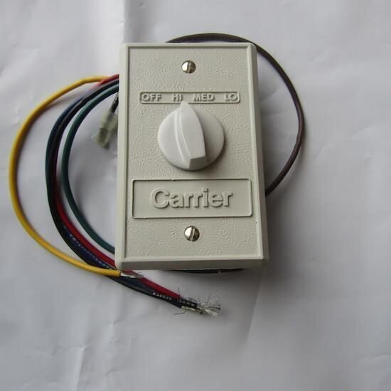 CARRIER ROTARY SWITCH 10A 1/4HP AT 125VAC, 5A 1/2HP AT 250VAC, 5A 1/4HP AT 277VA