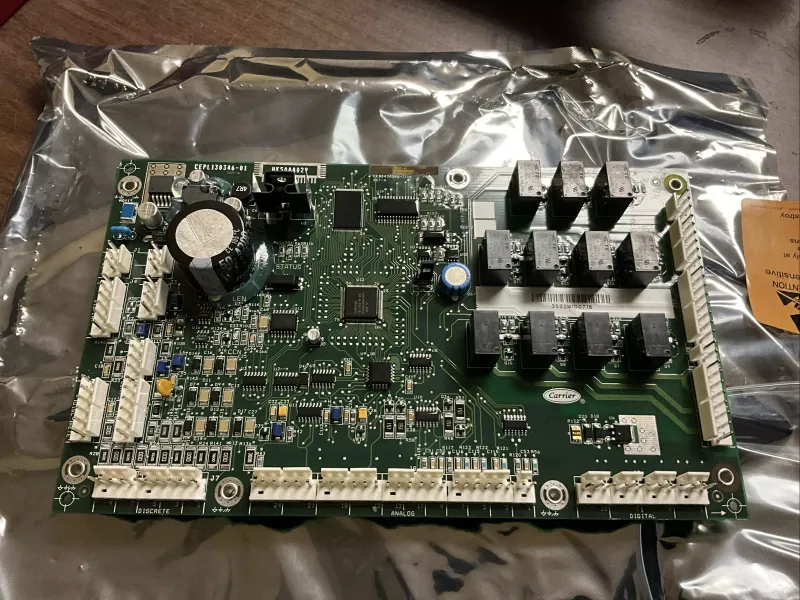 CARRIER CEPL130346-01 HK50AA029 CHILLER CONTROL BOARD MODULE CARRIER CEPL130346-01 HK50AA029 CHILLER CONTROL BOARD MODULE