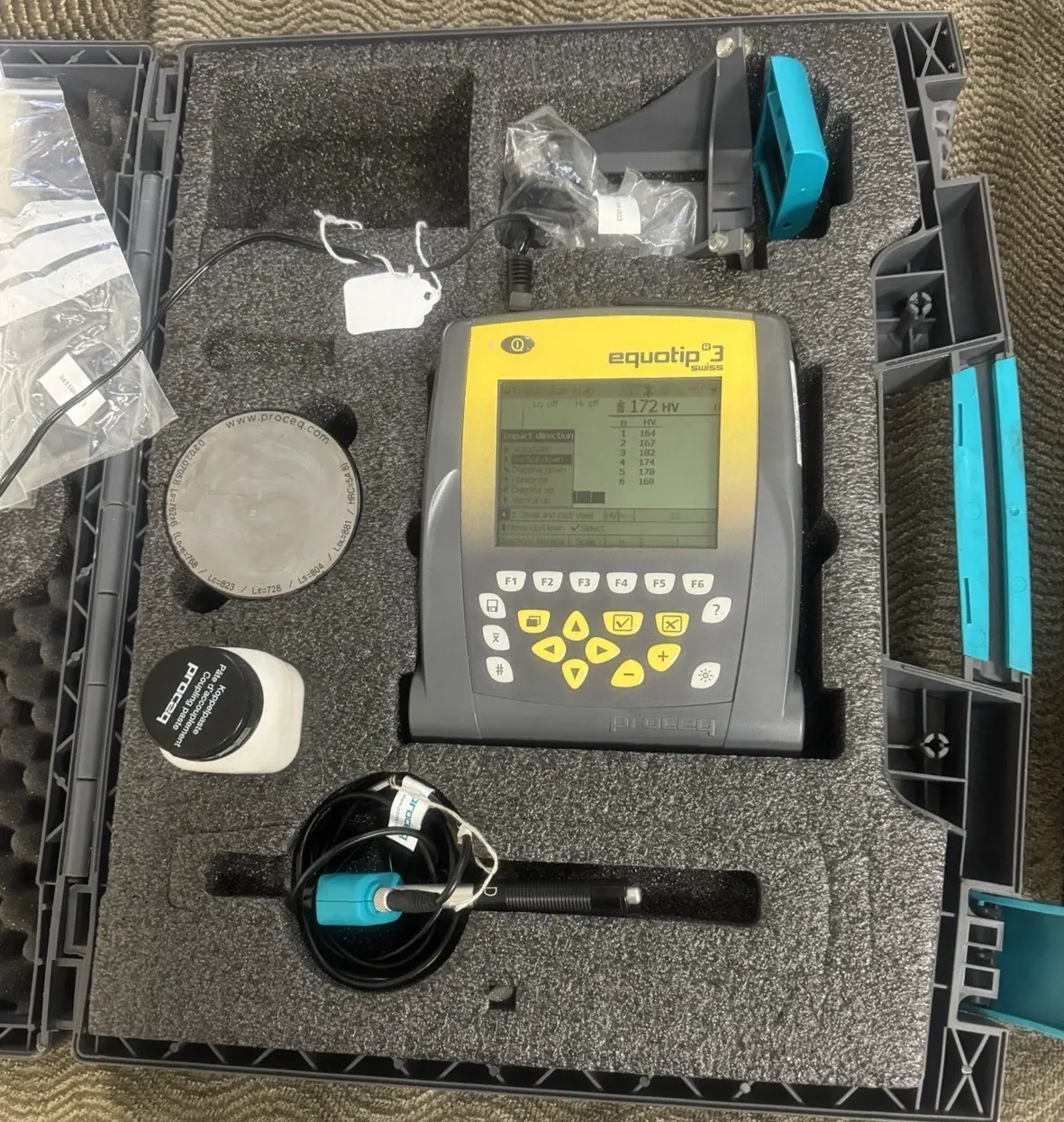 Proceq Equotip 3, 353 00 001Portable Metal Hardness Tester