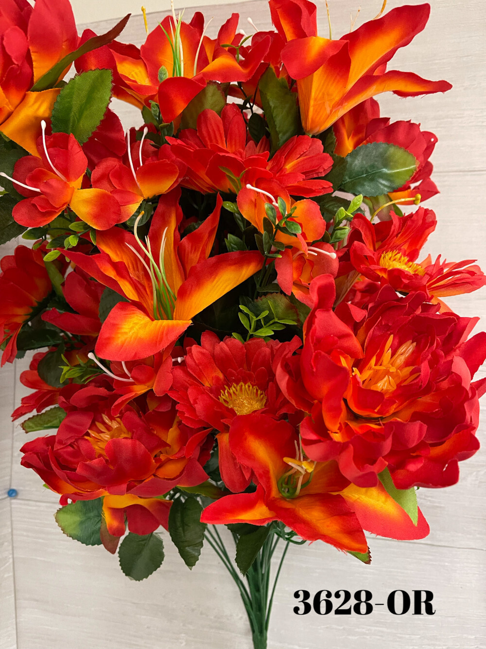 PEONY DAISY LILY MIX BUSH X 36 OR