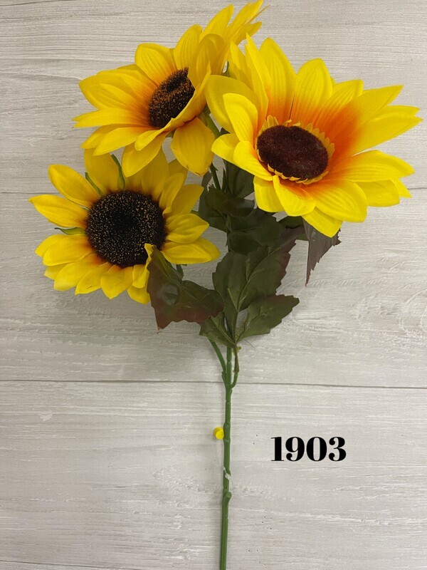 Sunflower Spray x3