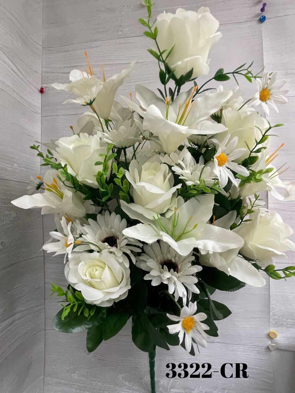 Rose/Lily/Daisy Bush x33 -CR