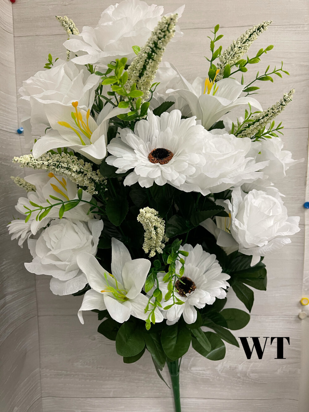 XL Rose/Daisy/Lily Bush x 36 -WT