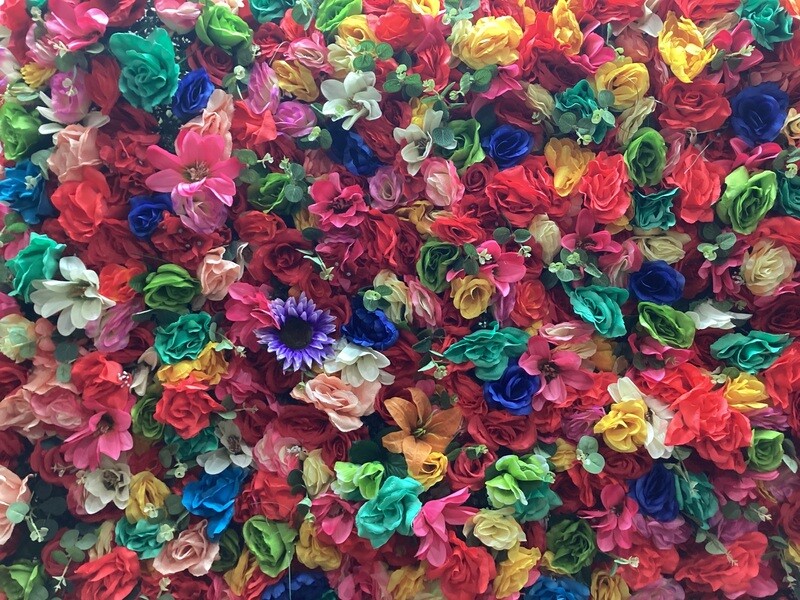Custom 3D Flower Panel