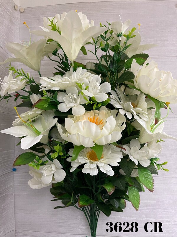 Peony/Daisy/Lily Bush X 36 -CR