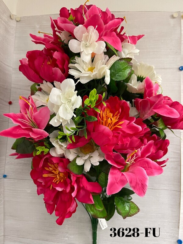 Peony/Daisy/Lily Bush X 36 FU