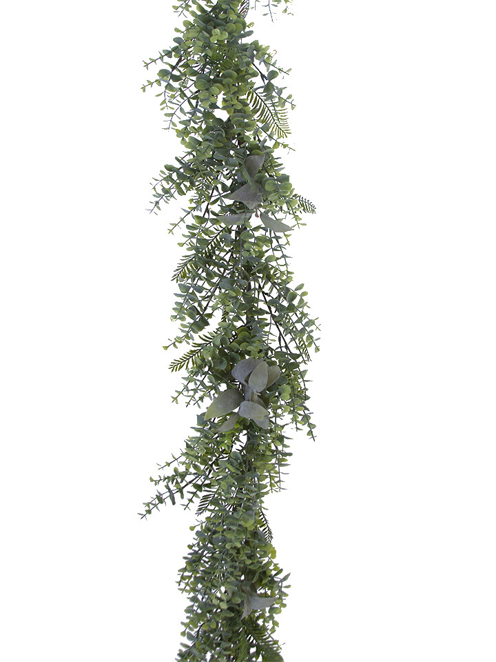 67” SAGE EUC FERN GARLAND